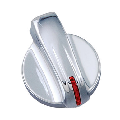 CHROME A/C & HEATER CONTROL KNOB FOR PETERBILT 2006+