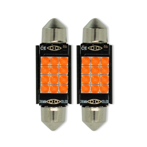LED DOME LIGHT BULB - GREEN