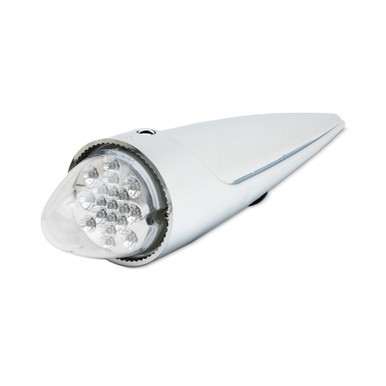 19 LED TORPEDO GRAKON 1000 STYLE CAB LIGHT KIT - AMBER LED/ CLEAR LENS
