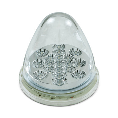 19 LED CAB LIGHT - AMBER LED/CLEAR LENS