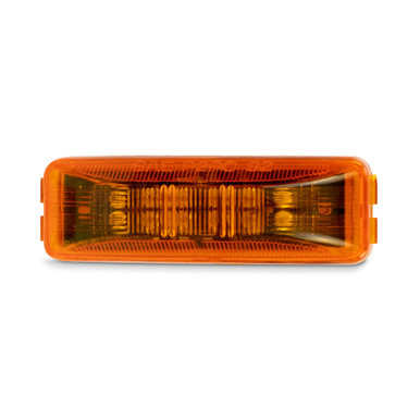 4" RECTANGULAR CLEARANCE MARKER LIGHT W/ 12 LEDS - AMBER
