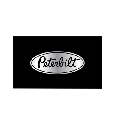 24" x 14" PB LOGO MUD FLAP - SILVER