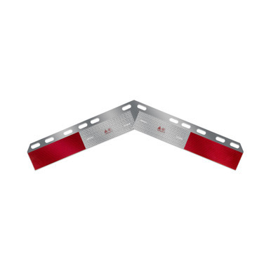 24" ANGLED ALUMINUM REFLECTOR TOP PLATES