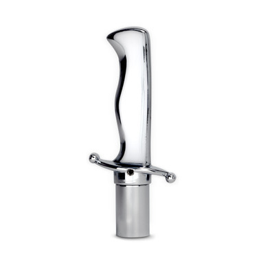 CHROME DAGGER GEARSHIFT KNOB - SCREW MOUNT