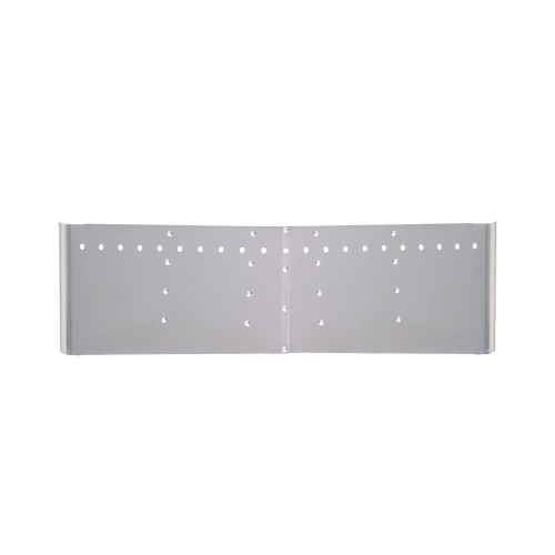 16" DROP VISOR W/ 21 - 3/4" LIGHT HOLES FOR FREIGHTLINER CLASSIC & FLD CONDO