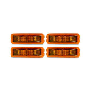 CLEARANCE LED LIGHT 4/PK 3/8" X 1/2" W/ 12 LEDS KIT (4 Pack)