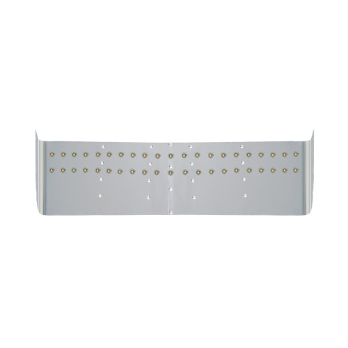 16" FL DROP VISOR WITH 42 3/4'' LIGHT HOLES FITS CLASSIC/FLD120 W/CLEAR AMBER LIGHTS