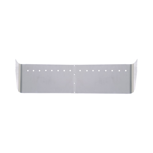 16" DROP VISOR W/ 16 - 3/4" LIGHT HOLES FOR FREIGHTLINER CENTURY & COLUMBIA UP TO 2004 - 2 BOLT SIDE