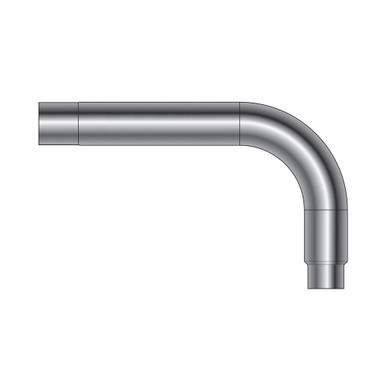 8" 90° SHORT ELBOW - FREIGHTLINER