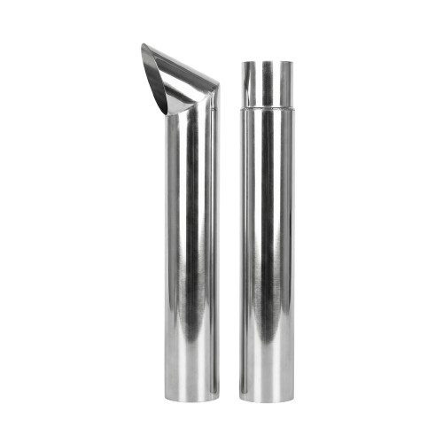 9ft CHINO CUT TOP STACK & SPOOL - 8" STRAIGHT (OD)
