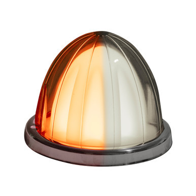 DUAL COLOR GLO WATERMELON LIGHT – AMBER & WHITE/ CLEAR LENS