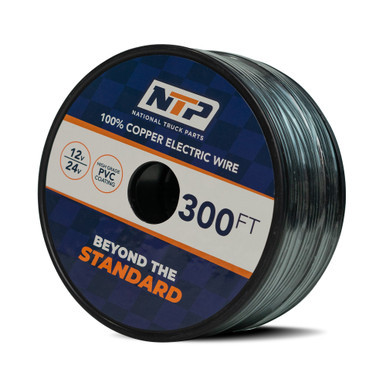 16 AWG ELECTRICAL WIRE BLACK - 300ft