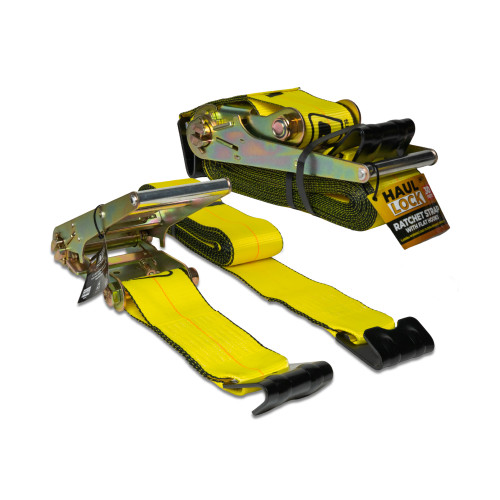 4" X 30' RATCHET STRAP W/ FLAT HOOK