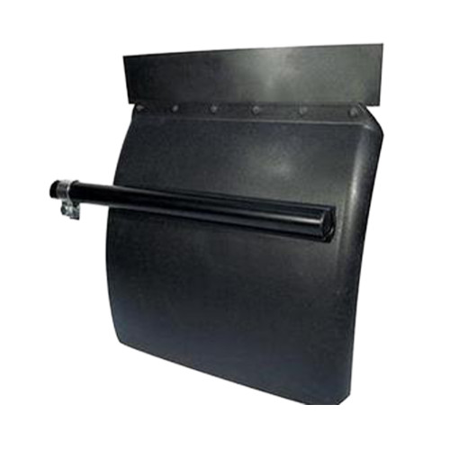 BLK HARD PLASTIC ROUND 24X24 QTR FENDER