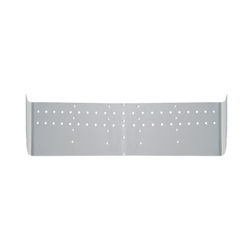 16" FL CLASSIC/FLD120 DROP VISOR WITH 42 3/4'' LIGHT HOLES