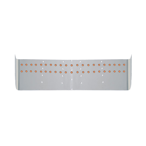16" FL DROP VISOR WITH 42 3/4'' AMBER LIGHTS  FITS CLASSIC/FLD120 W/AMBER LIGHTS