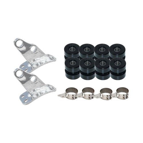 SS PB 6" Angle Exhaust Clamp Kit