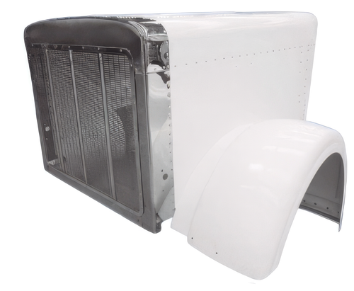 PB 379 HOOD W/ WIDE LIP FENDERS, SS GRILLE & SURROUND, 1988-2006