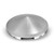 POINTED FRONT CHROME HUB CAP UNIVERSAL 4/5/6 NOTCH W/ 1/2" LIP