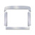 STAINLESS STEEL GRILLE SURROUND FOR PETERBILT 379 LONG HOOD