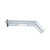 28" 45° ANGLED HEAVY DUTY MUD FLAP HANGERS - 2 1/2" BOLT PATTERN (PAIR)