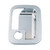 CHROME EXTERIOR DOOR HANDLE COVER FOR PETERBILT & KENWORTH 2005+