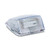 36 LED SQUARE CAB LIGHT - AMBER LED/CLEAR LENS