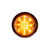 19 LED TORPEDO GRAKON 1000 STYLE CAB LIGHT KIT - AMBER - view 5