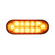 OVAL SPYDER LIGHT W/ 12 DIODES – AMBER - view 2