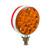 21 LED DOUBLE FACE TURN SIGNAL LIGHT - AMBER/RED