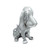 CHROME BASSET HOUND HOOD ORNAMENT