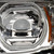 Fits Peterbilt 388/389 LED Headlight with Halo, Chrome, Passenger Side