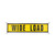 18 X 84" EZ HOOK WIDE LOAD SIGN