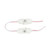 DOUBLE LED STRING LIGHT W/ 2 STICKS - RED