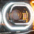 PETERBILT 388/389 LED HEADLIGHT W/HALO BLACK (DRIVER)