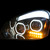 Freightliner Cascadia 2008-2017 LED Headlight, Black, Driver Side