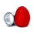 PLASTIC STEERING WHEEL SPINNER KNOB - RED