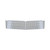 14" DROP VISOR W/ 34 - 3/4" LIGHT HOLES FOR KENWORTH W900/T600/T660/T800/T330
