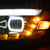 Fits Peterbilt 386/387 LED Headlight with Halo & Sequential Turn Signal, Black, Passenger Side