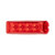 4" RECTANGULAR CLEARANCE MARKER LIGHT W/ REFLECTORS & 4 LEDS - RED