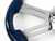 18" BLUE LIGHTNING DESIGN WOOD STEERING WHEEL
