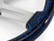 18" BLUE LIGHTNING DESIGN WOOD STEERING WHEEL - view 4