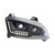 PETERBILT 587/ 579 2022+ LED HEADLIGHT W/ HALO & SEQUENTIAL TURN SIGNAL BLACK (DRIVER)