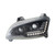 Fits Peterbilt 587/579 2022+ LED Headlight with Halo & Sequential Turn Signal, Black, Passenger Side