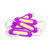 COB LED STRIP LIGHT W/ 5 MODULES - PURPLE