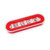 OVAL GLO LIGHT W/ RED HALO & CLEAR LENS IN MIDDLE – RED