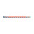 SS Rear Light Bar W/13-4" Clear Red Round Lights