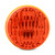 AMBER 2" LED RND MRKR, 9 DIOD BULK