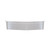 SS 15" DROP VISOR KENWORTH T680 W/ 24-3/4"CLEAR AMBER LIGHTS
