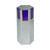 33mm HEXAGON LUG NUT COVER W/ PURPLE REFLECTOR THREAD ON – 5″